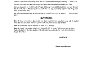 Quyết định 1476/QĐ-UBND năm 2011 danh mục văn bản hết hiệu lực tỉnh Bắc Kạn