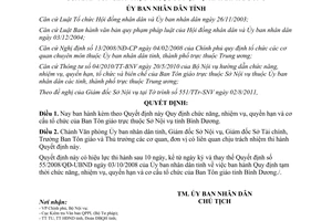 Quyết định 23/2011/QĐ-UBND Quy định chức năng nhiệm vụ Ban Tôn giáo