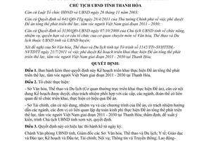 Quyết định 2685/QĐ-UBND đề án phát triển thể lực tầm vóc người Việt Nam