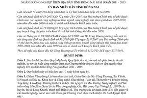 Quyết định 51/2011/QĐ-UBND Quy định hỗ trợ kinh phí cho doanh nghiệp