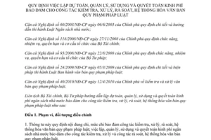 Thông tư liên tịch 122/2011/TTLT-BTC-BTP kinh phí bảo đảm cho công tác kiểm