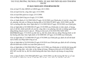 Quyết định 48/2011/QĐ-UBND Quy định số lượng, chức danh chế độ chính sách