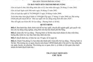 Quyết định 22/2011/QĐ-UBND chính sách hỗ trợ học nghề, chuyển đổi nghề