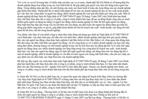 Chỉ thị 27/2011/CT-UBND tiếp tục thực hiện Nghị định 87/2007/NĐ-CP