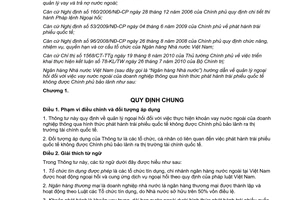 Thông tư 19/2011/TT-NHNN hướng dẫn quản lý ngoại hối phát hành trái phiếu