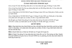 Quyết định 1552/2011/QĐ-UBND Quy chế phối hợp thực hiện kiểm soát thủ tục hành