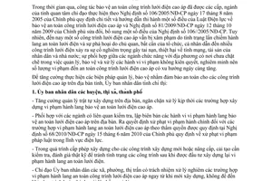 Chỉ thị 13/2011/CT-UBND bảo vệ an toàn công trình lưới điện cao áp Đắk Lắk