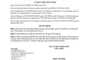 Quyết định 21/2011/QĐ-UBND Quy chế thu thập, quản lý, khai thác và sử dụng