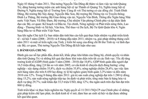 Thông báo 209/TB-VPCP kết luận của Thủ tướng Nguyễn Tấn Dũng