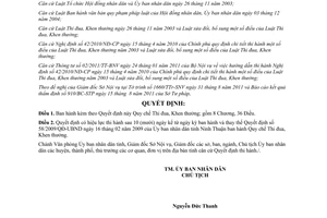 Quyết định 43/2011/QĐ-UBND Quy chế Thi đua Khen thưởng