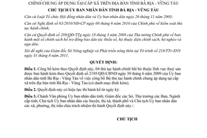 Quyết định 1980/QĐ-UBND  công bố thủ tục hành chính bãi bỏ