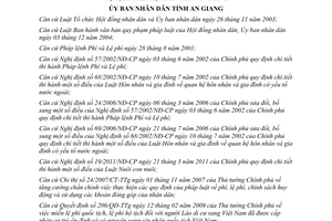 Quyết định 40/2011/QĐ-UBND mức thu, chế độ thu, nộp, quản lý và sử dụng lệ phí