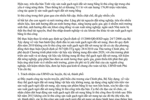 Chỉ thị 22/2011/CT-UBND chấn chỉnh việc sản xuất gạch ngói đất sét nung bằng lò