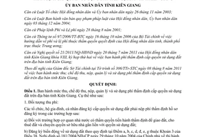 Quyết định 32/2011/QĐ-UBND mức thu, chế độ thu, nộp, quản lý và sử dụng phí