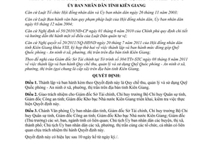 Quyết định 31/2011/QĐ-UBND Quy chế thu quản lý sử dụng Quỹ Quốc phòng An ninh