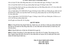 Quyết định 928/QĐ-UBND 2011 công bố văn bản quy phạm pháp luật hết hiệu lực Điện Biên