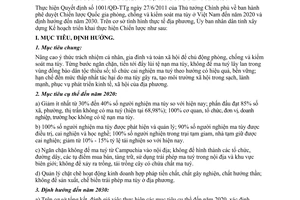 Kế hoạch 2929/KH-UBND 2011 Chiến lược Quốc gia phòng chống và kiểm soát ma túy đến 2020 Gia Lai