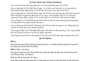 Quyết định 51/2011/QĐ-UBND đơn giá đo vẽ và đánh giá hiện trạng nhà