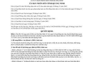 Quyết định 3018/2011/QĐ-UBND sửa đổi quản lý hoạt động tàu vận chuyển