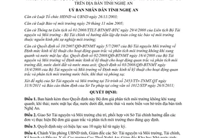 Quyết định 46/2011/QĐ-UBND Bộ đơn giá phân tích môi trường không khí xung quanh