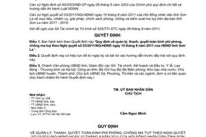 Quyết định 2164/QĐ-UBND quyết toán kinh phí phòng, chống ma tuý