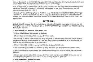 Quyết định 30/2011/QĐ-UBND sửa đổi Quy định lập dự toán kiên cố hóa kênh mương