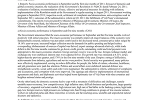 Resolution No. 94/NQ-CP the Government’s regular meeting – September, 2011