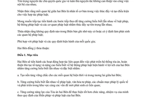 Biên bản ghi nhớ về hợp tác tư pháp giữa Việt Nam - Hungary