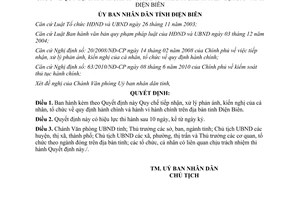 Quyết định 29/2011/QĐ-UBND Quy chế tiếp nhận, xử lý phản ánh, kiến nghị