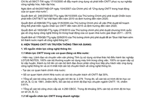 Kế hoạch 111/KH-UBND triển khai đề án Đưa Việt Nam sớm trở thành nước mạnh CNTT