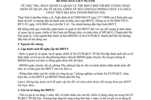 Hướng dẫn liên ngành 1276/LN/BHXH-SCSPC&CC thu phát hành và quản lý thẻ bảo hiểm