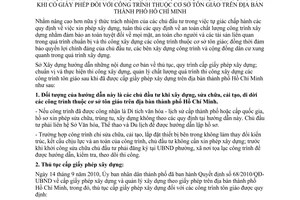 Hướng dẫn 7386/HD-SXD-CPXD thủ tục cấp giấy phép xây dựng