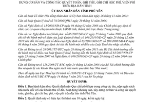 Quyết định 1572/2011/QĐ-UBND Quy chế phối hợp trong công tác thu, nộp ngân sách