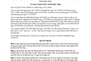 Quyết định 21/2011/QĐ-UBND cơ chế Một cửa liên thông trong giải quyết thủ tục