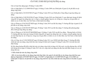 Công văn 910/SXD-KTXD hướng dẫn điều chỉnh dự toán xây dựng công trình