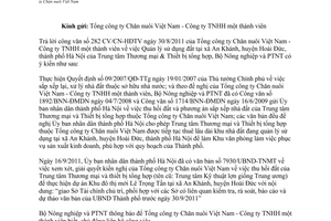 Công văn 4927/BNN-ĐMDN phương án sử dụng nhà, đất tại xã An Khánh