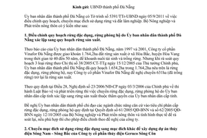 Công văn 2828/BNN-TCLN điều chỉnh quy hoạch và chuyển mục đích sử dụng rừng