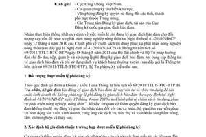 Công văn 5328/BTP-ĐKGDBĐ 2011 xác định đối tượng được miễn lệ phí đăng ký giao dịch bảo đảm Bộ Tư pháp