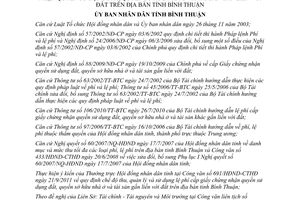 Quyết định 27/2011/QĐ-UBND Quy định chế độ thu, quản lý và sử dụng lệ phí cấp