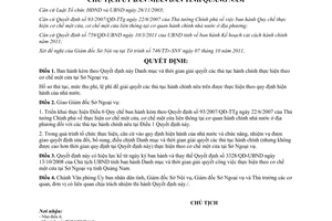 Quyết định 3375/QĐ-UBND Danh mục và thời gian giải quyết thủ tục hành chính