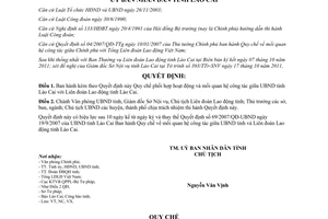 Quyết định 35/2011/QĐ-UBND Quy chế phối hợp hoạt động và mối quan hệ công tác