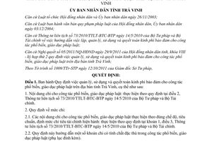 Quyết định 17/2011/QĐ-UBND quản lý sử dụng kinh phí phổ biến giáo dục pháp luật