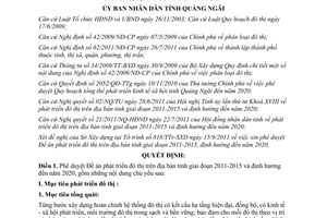 Quyết định 214/QĐ-UBND năm 2011 phê duyệt Đề án phát triển đô thị