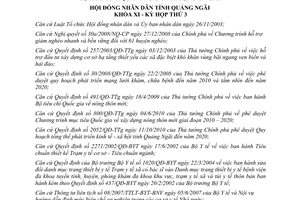 Nghị quyết 26/2011/NQ-HĐND đề án xây dựng xã đạt chuẩn quốc gia y tế Quảng Ngãi
