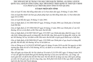 Quyết định 22/2011/QĐ-UBND Đơn giá bồi thường thiệt hại tài sản vật kiến trúc