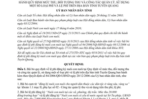 Quyết định 15/2011/QĐ-UBND bãi bỏ lệ phí đăng ký nuôi con nuôi