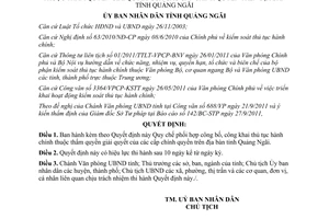 Quyết định 22/2011/QĐ-UBND Quy chế phối hợp công bố công khai thủ tục hành chính