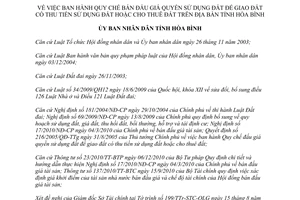 Quyết định 21/2011/QĐ-UBND về Quy chế bán đấu giá quyền sử dụng đất để giao đất