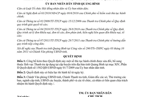 Quyết định 2592/QĐ-UBND sửa đổi thủ tục hành chính