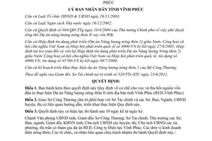 Quyết định 38/2011/QĐ-UBND cho vay  thu hồivốn đầu tư Dự án Năng lượng nông thôn